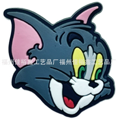 TOMJERRY кот и мышь, пряжки для сабо, DIY мультяшные цветочные украшения для сабо (кроксов), декоративные аксессуары