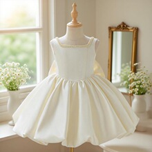 N 58982 Butterfly Bow Princess Dress ��ͯ����ȹ �W���羳