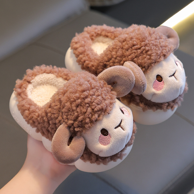 Zapatillas de café profundo