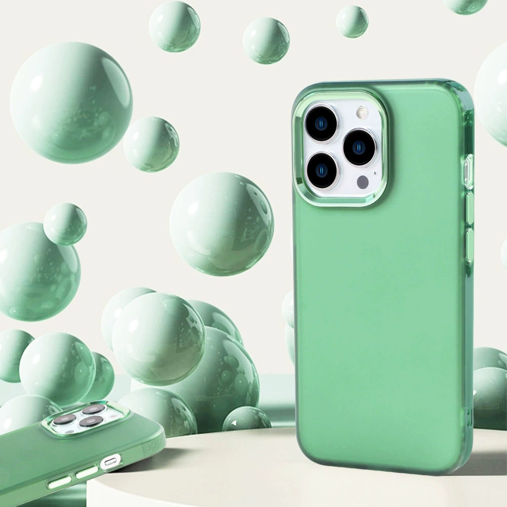 Matte translucent phone case Apple iPhone 12/13/14/15 series, anti-fingerprint, slim fit
