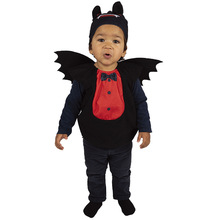男女童婴幼童可爱蝙蝠服饰万圣节套装表演服套装角色扮演分销批发