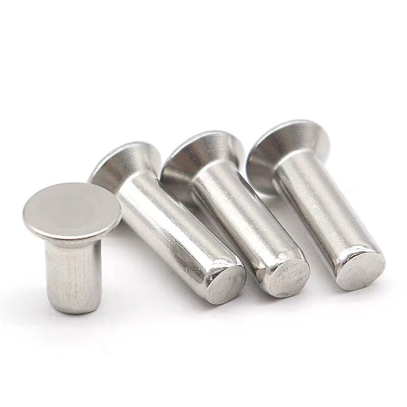 十字沉头实心铆钉GB869平机锥头平机304不锈钢∮5∮6 ∮8/6/10/20