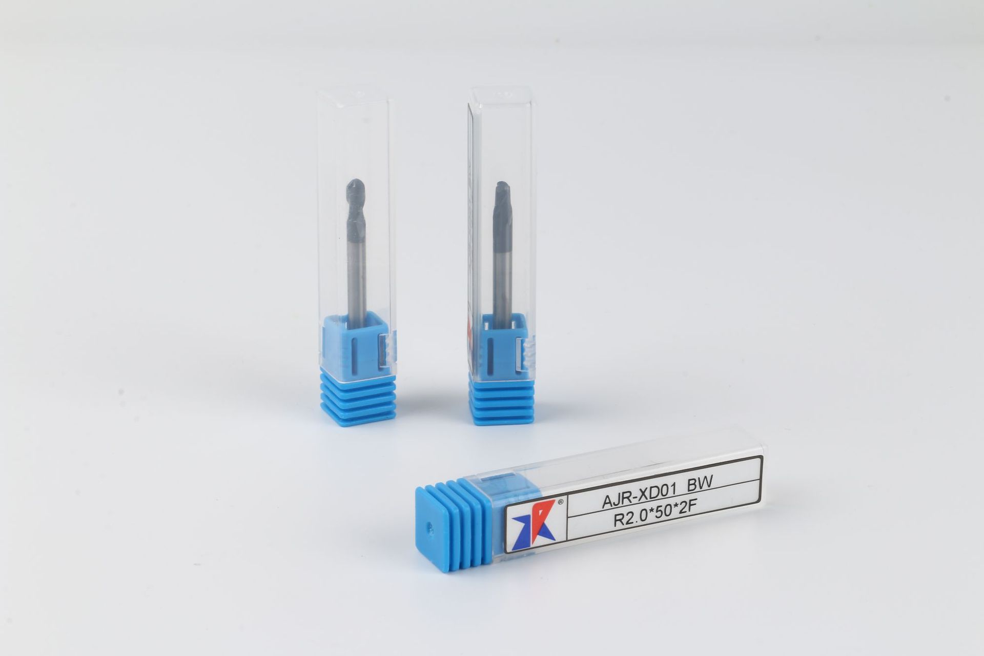 AJR供应钨钢球头铣刀 二刃涂层铣刀硬质合金铣刀HRC58-62度现货