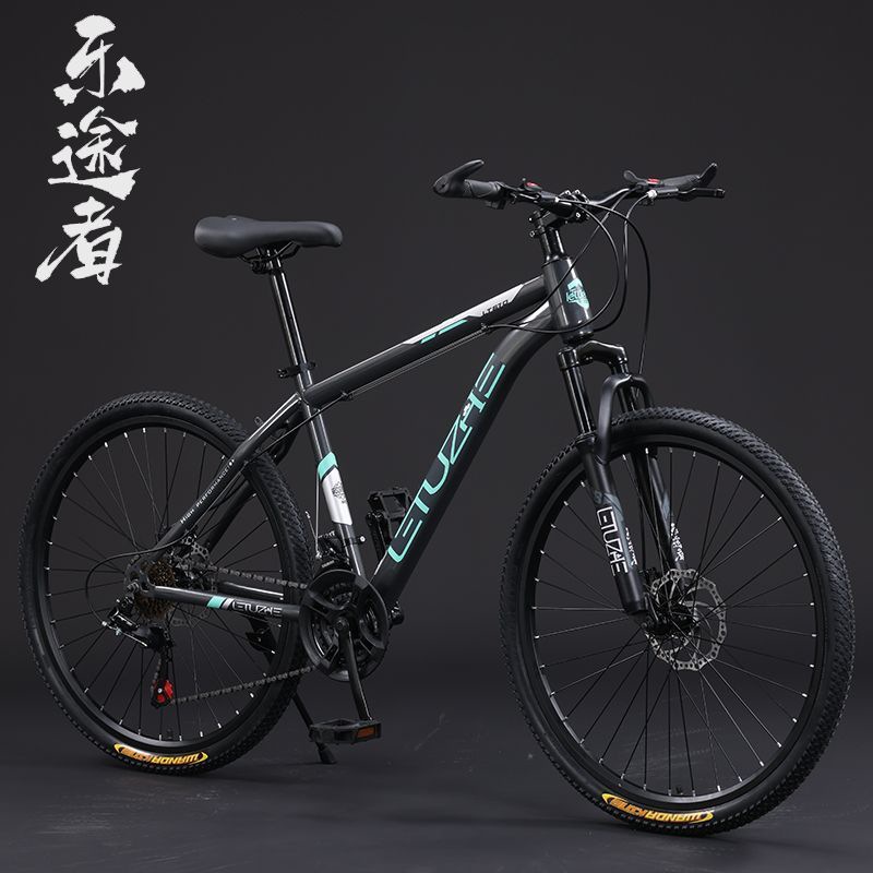 Mountain Bike for Adults, Lightweight Road Bike with Disc Brakes, Variable Speed, Shock-Absorbing Bicycle for Students