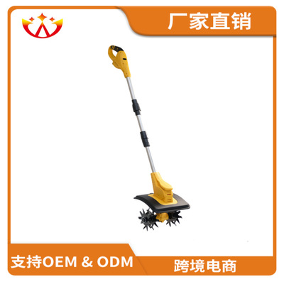 [锂电大功率农用翻土机小型家用电动锄头 旋耕机微耕机]
