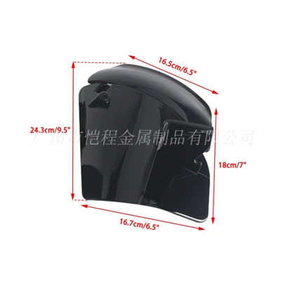 Motorcycle front windshield — Road Gliding St Cvofltrxstse Modified