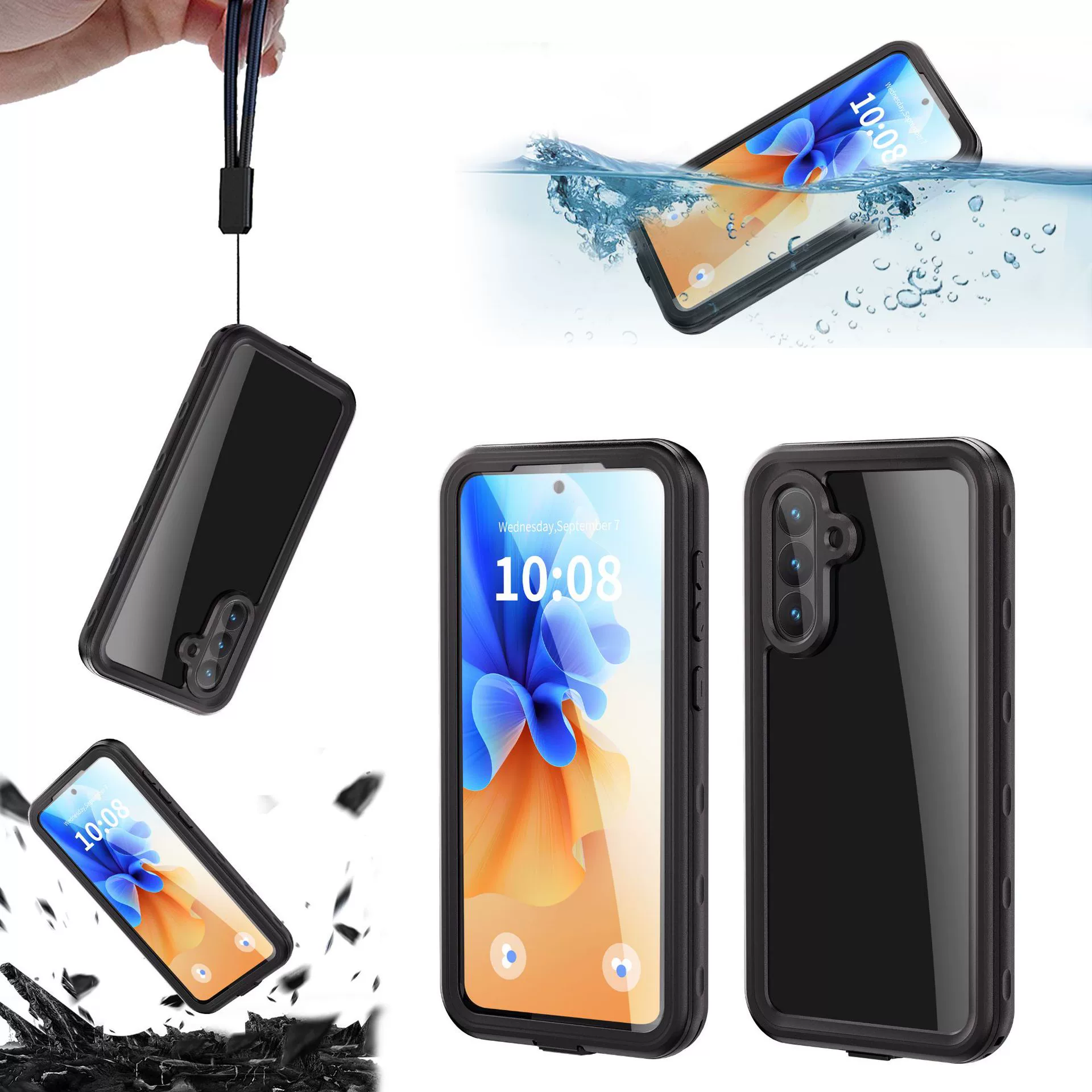 Красный перец Samsung, водонепроницаемый защитный чехол для путешествий, Galaxy A56, A56, защита от падения