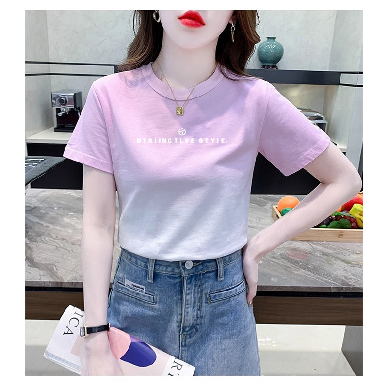 Summer fashionable short sleeve T-shirt