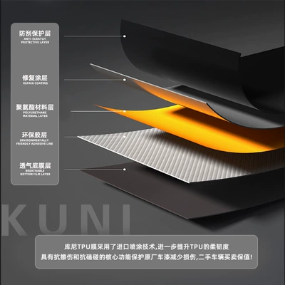 Car paint protective film Aliphatic Tpu Invisible Car
