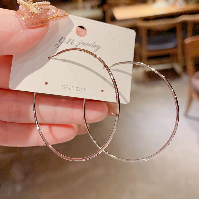 Серебряная игла, универсальные шпильки, аксессуар, образец серебра 925, простой и элегантный дизайн, инфлюенсер, оптом