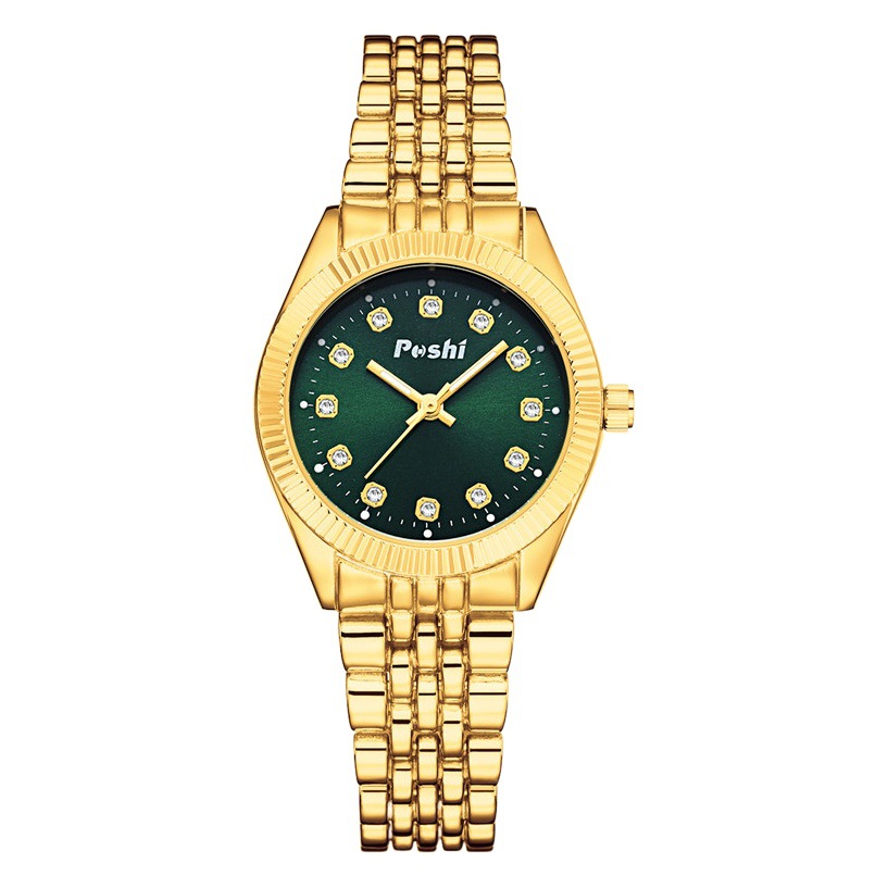 POSHI nueva pareja reloj de moda pareja reloj de los hombres y las mujeres reloj de cuarzo al por mayor de las mujeres reloj casual