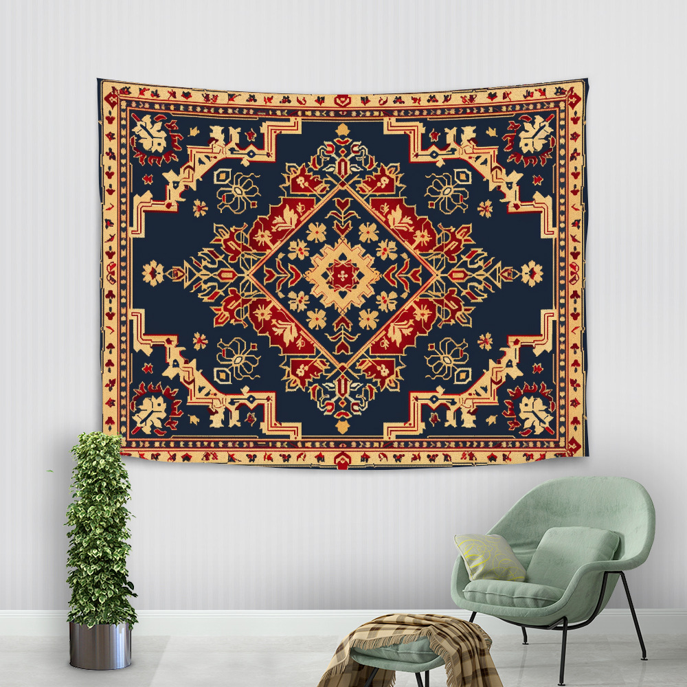 Bohemian Tapestry Mandala Wall Hanging Cloth Room Decoration Background Cloth Cross-Border Amazon Living Room Decoration Cloth