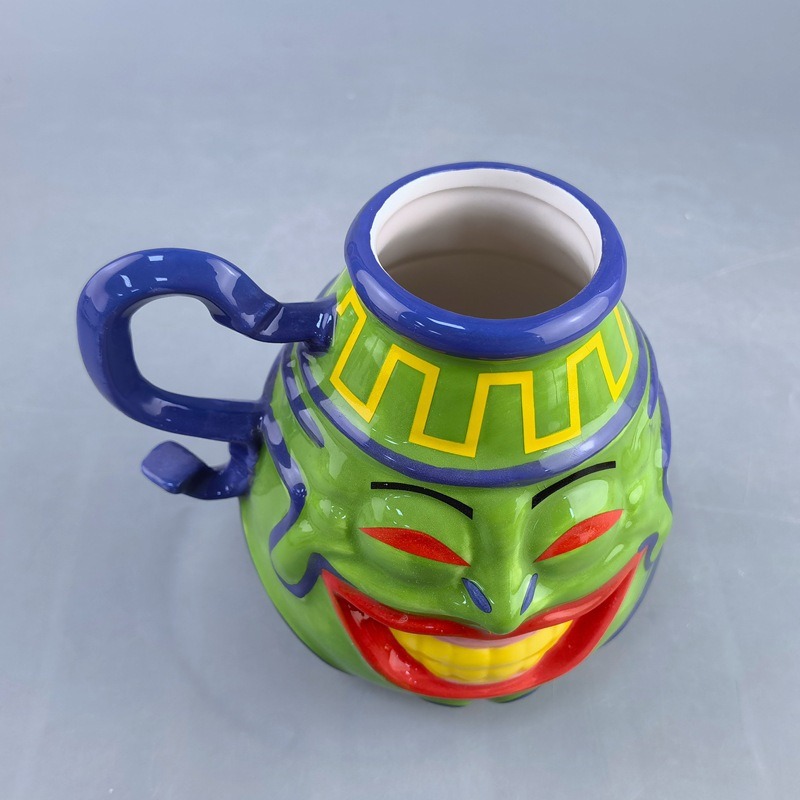 Juegos de animación de dibujos animados de cerámica personaje taza de marca 3D taza de muñeca estrella de animación taza de agua taza de café