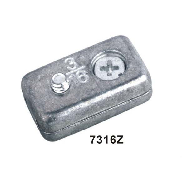 供应我司专业生产优质锌合金蛋形夹头/方型夹头