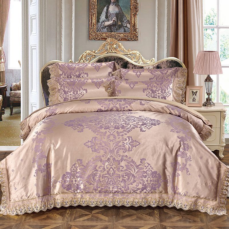 고급스러운 골든 퍼플