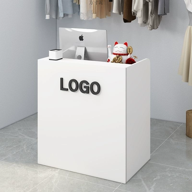 Бар-касса Простой современный магазин одежды Стойка Столы Круглосуточный магазин Салон красоты Магазин Небольшая стойка регистрации