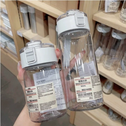 Plastic capacious handheld Japanese tea cup, (Physicals), simple and elegant design, fall protection