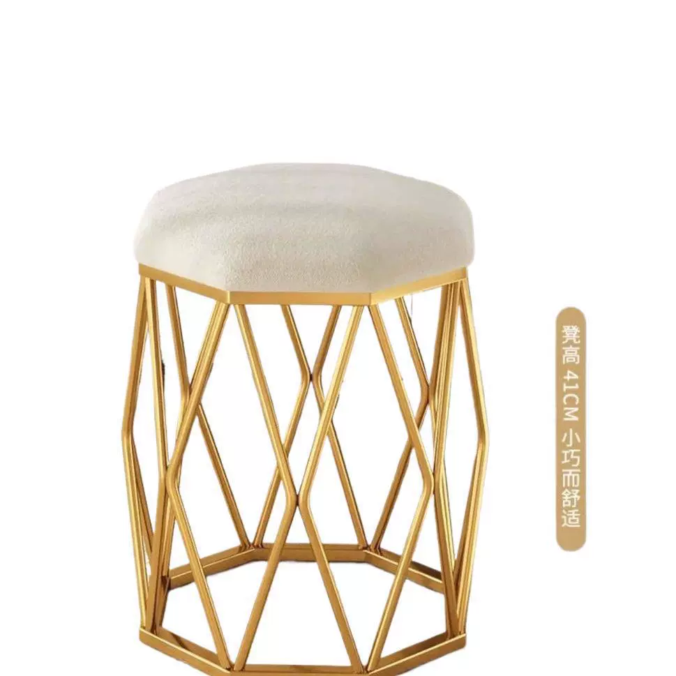 Табурет «Птичье гнездо» для домашнего использования, скандинавский стиль, спальня для девочек, стул для макияжа интернет-знаменитостей, маникюрное кресло, легкий роскошный простой туалетный столик.