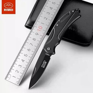 Outdoor Knife Folding Knife Self-Defense Knife Household Fruit Knife Carbon Steel Sharp Portable Survival Knife Camping Style Knife