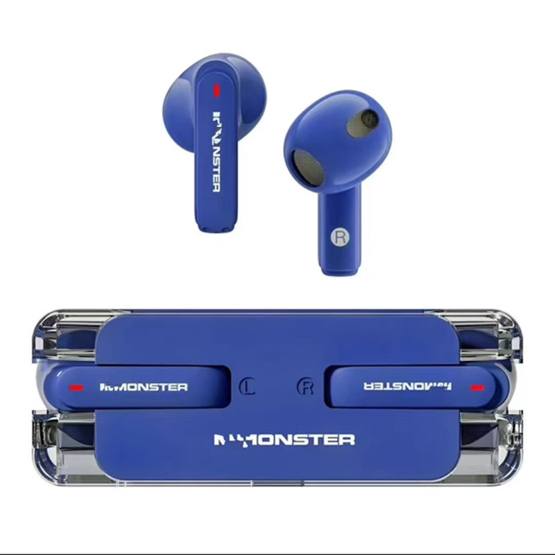 新しいクロスボーダー XKT-08 セミインイヤーワイヤレス Bluetooth ヘッドセット透明充電ボックス卸売スポーツ通話|undefined