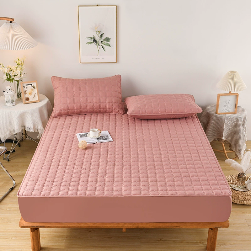 Waterproof quilted sheet, mattress, dustproof protective cover, bedspread, increased thickness