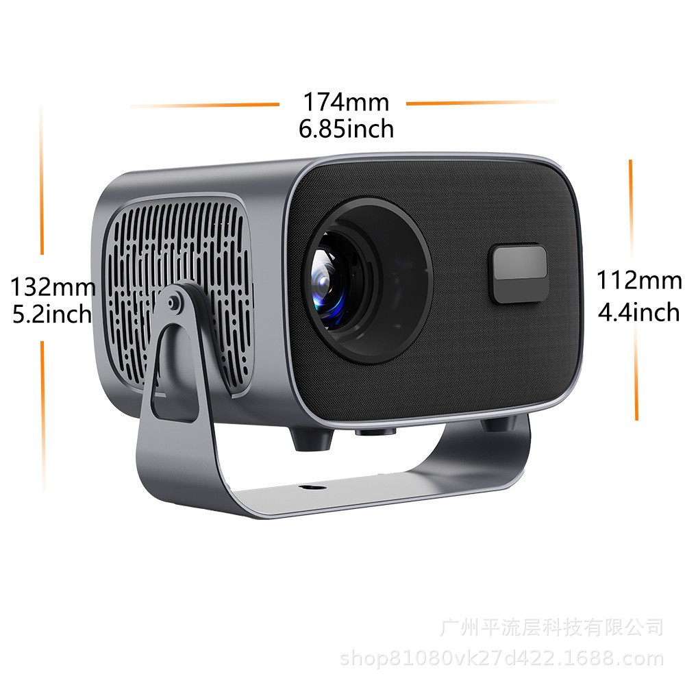 Transfronterizo A10 proyector doméstico HD 4K enfoque eléctrico WiFi Android mini proyector portátil