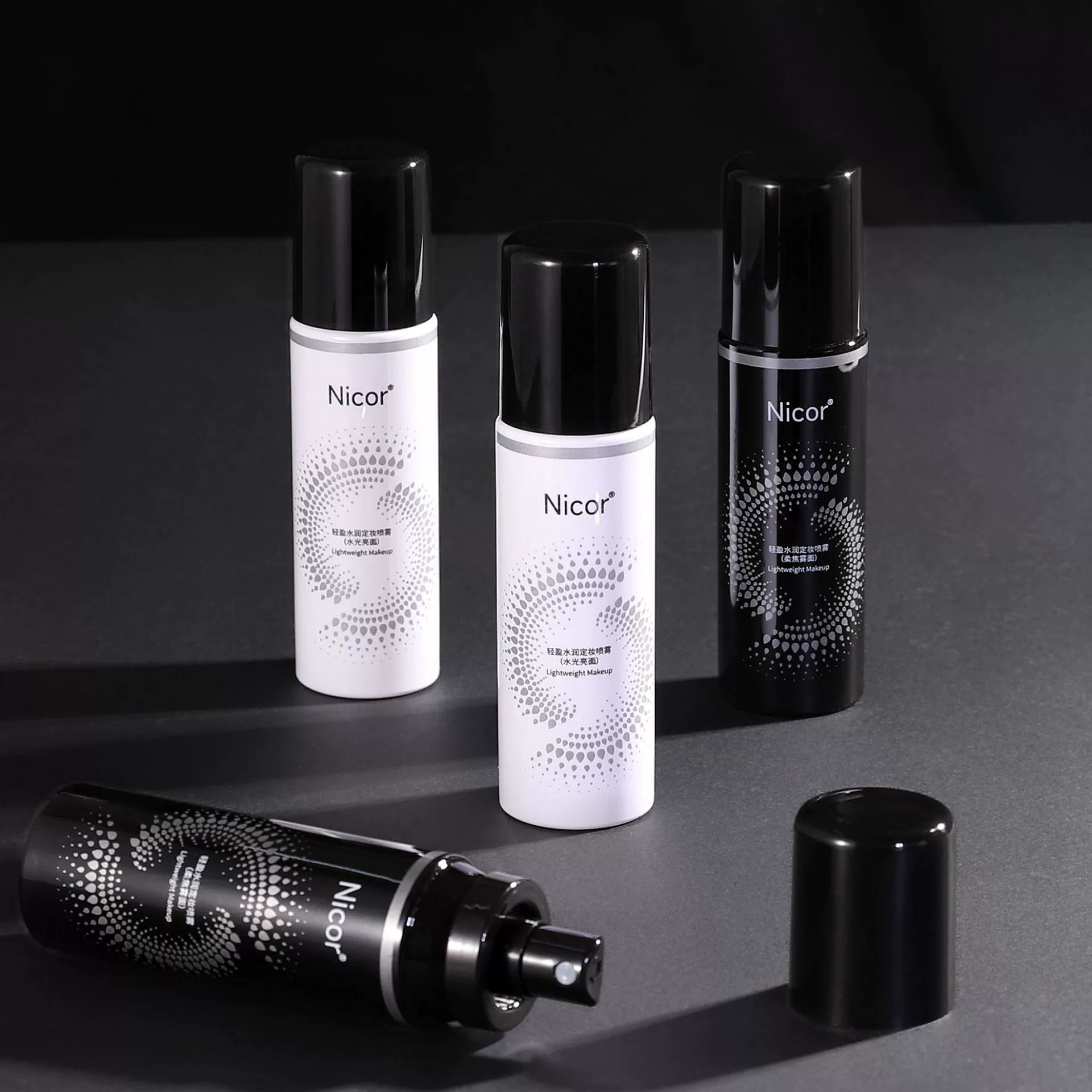 Спрей для макияжа Nicor легкий увлажняющий макияж вода Освежающая блестящая горячая продажа поколения волос