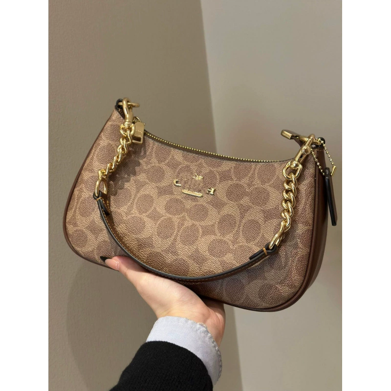 Высококачественная версия той же модели от фабрики Guangzhou Yujuan Leather Goods Firm, новая сумка Teri Crescent для подмышки Kou, европейский стиль 2025