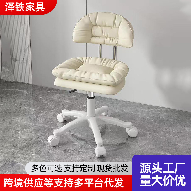 Bar Chair Modern Simple Front Desk Stool Beauty Stool Wholesale Pulley Stool Lift Back Chair Manicure Chair