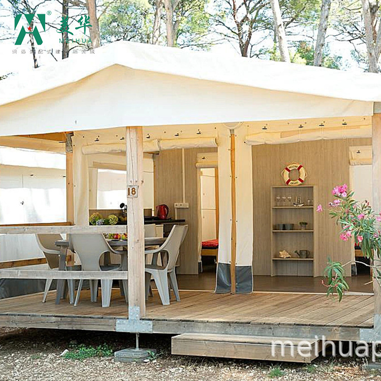 Tienda de Campaña ecológica hotel cómodo padre-hijo música camping Hotel tienda de campaña casa de lujo salvaje fabricante de lujo ligero