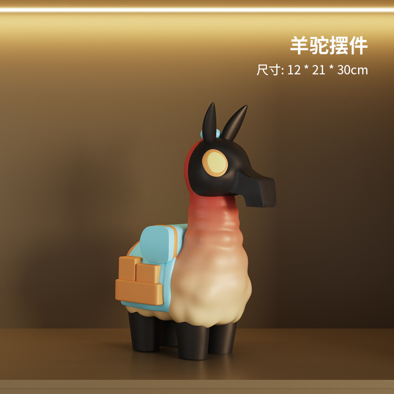 クリーム風装飾品、リビングルームのテレビキャビネット、ワインキャビネット、玄関ホールのニッチ装飾品、新築祝いのギフト、樹脂|undefined