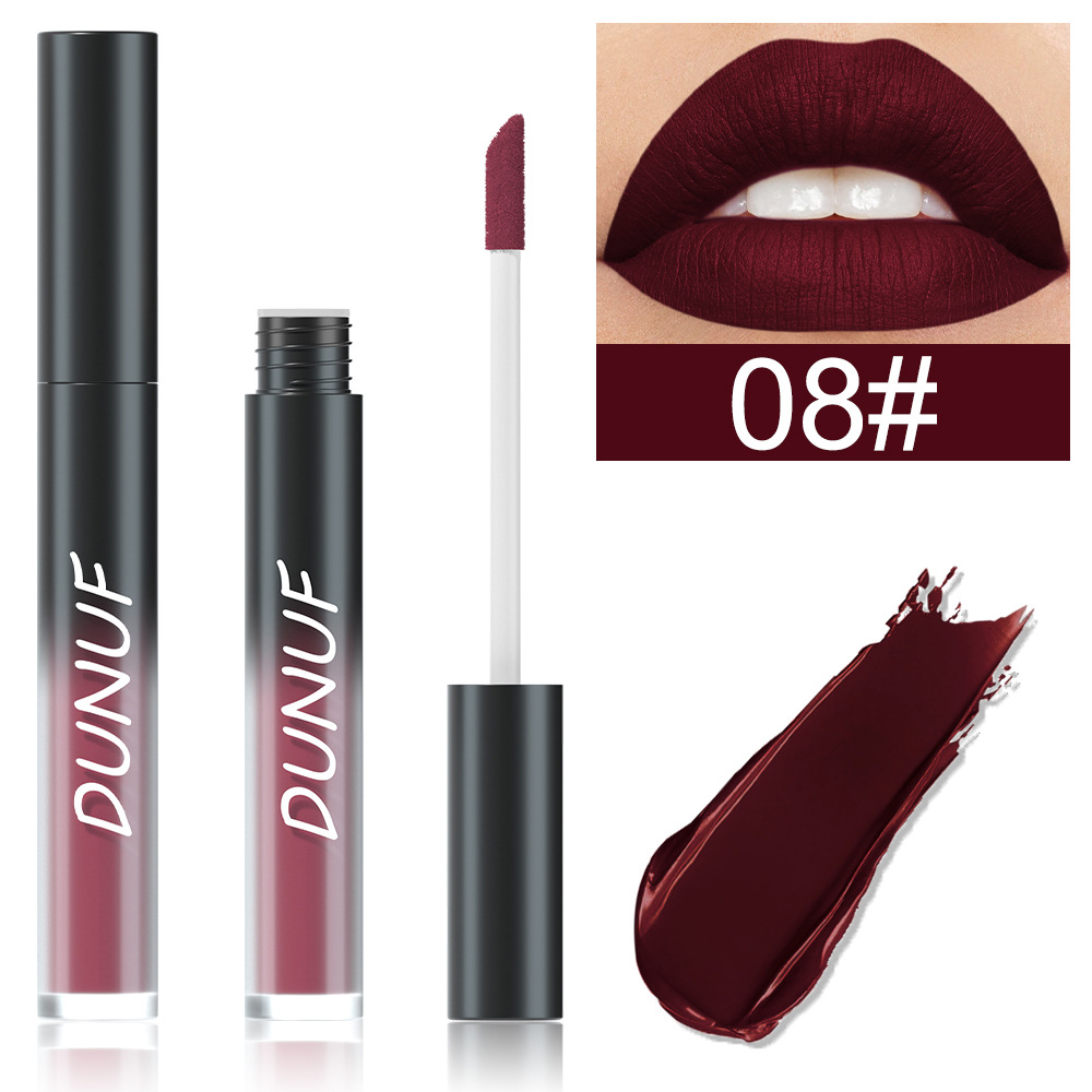 Check it out! Link Disclaimer - Exclusive for Foreign trade :DUNUF 32-color Multi-purpose matte long-lasting Lip gloss undefined