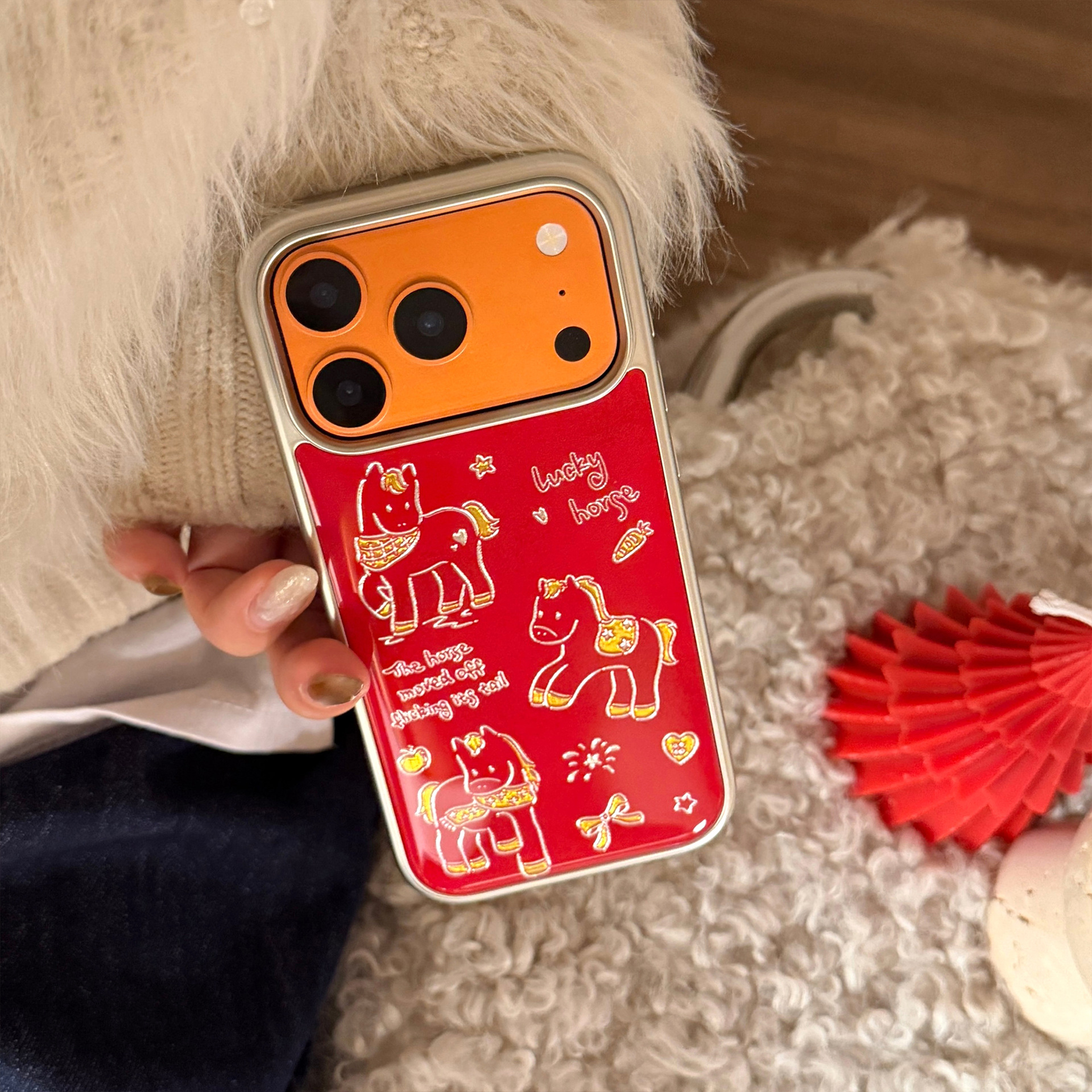 Funda protectora para iphone, carcasa con diseño para apple móvil_voghion.com