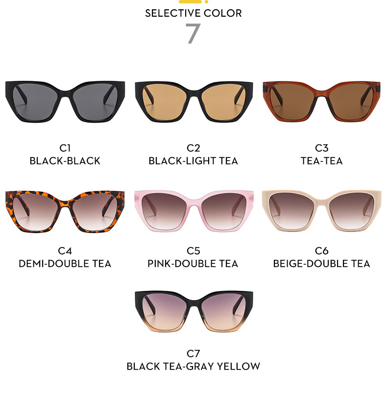52g Weight Full Frame Glasses Structure Sunglasses Classification PC, UV400 Protection Lens Material Special-Shaped Mirror Glasses Style Holiday, Travel Occasion Solid Color Pattern All Seasons Season Women's Gender Simple Style, Classic Style Style Simple Style Classic Style Solid Color PC UV400 Protection Special-Shaped Mirror Full Frame Women's Sunglasses 11