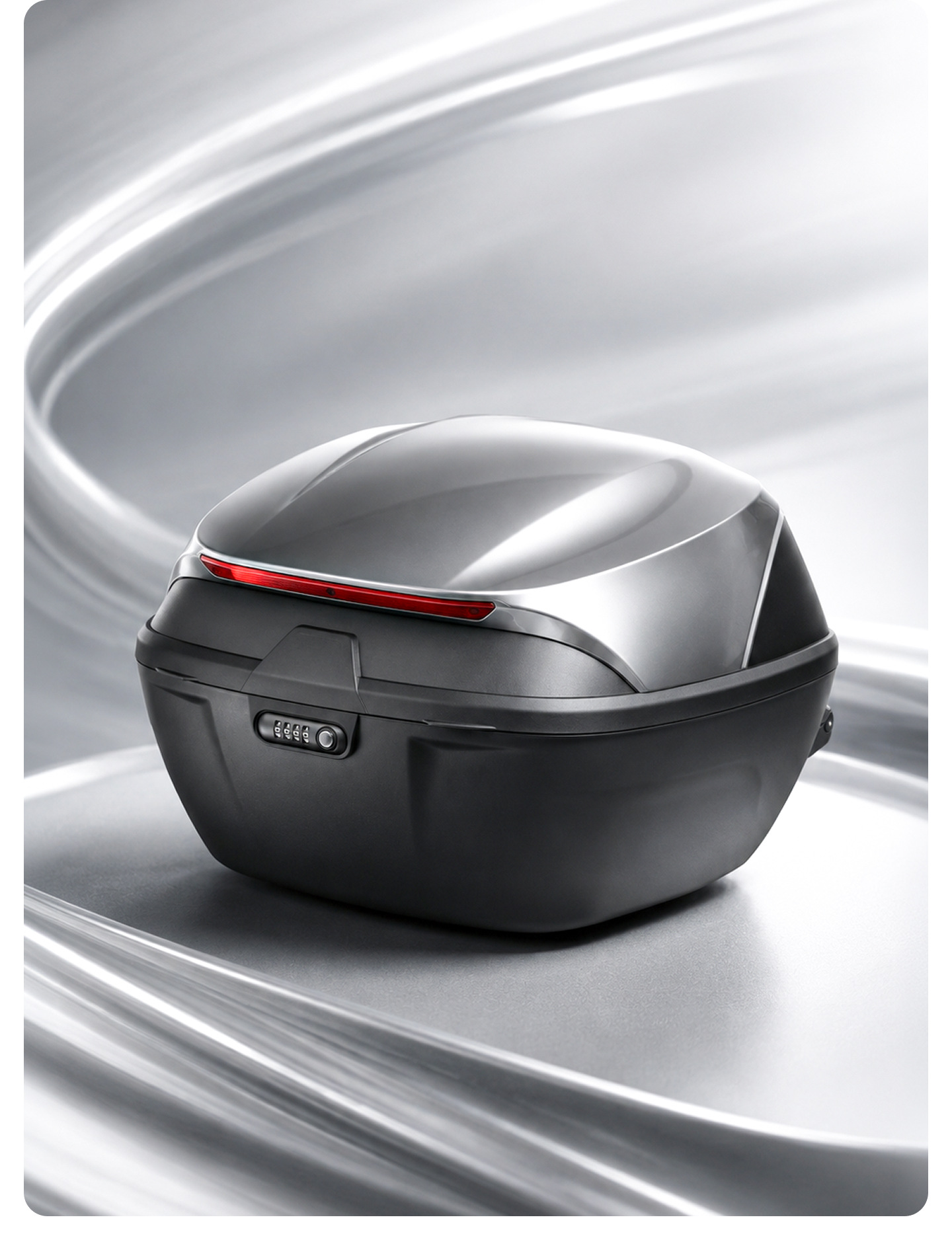 Motorcycle trunk, electric vehicle trunk, large storage box, large capacity universal battery vehicle rear trunk, pedal box