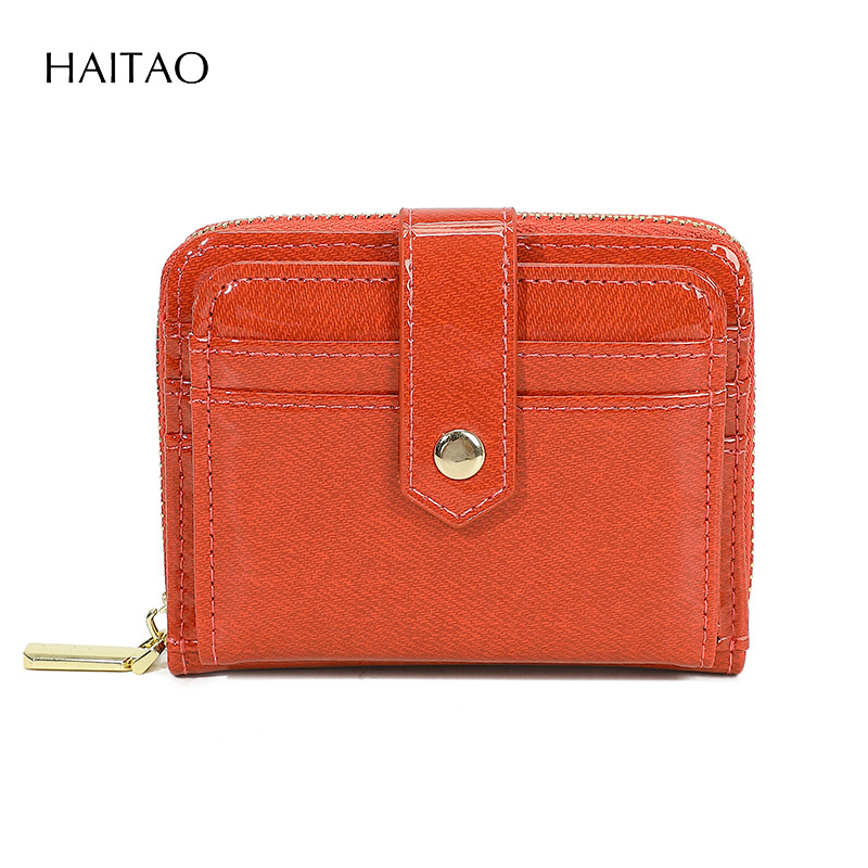 2025 nueva cartera corta de dos plegables para mujeres cartera multi-tarjeta cartera de cambio INS