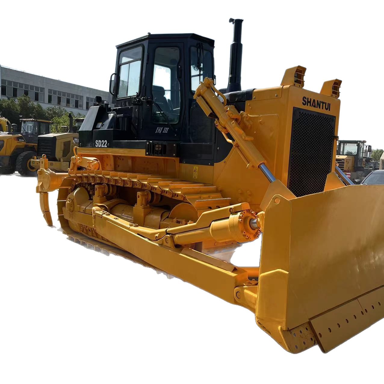 Cooperación de comercio exterior montaña SD16 bulldozer usado bulldozer 160 terreno seco con raspadora image 6