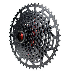 VG Sports 8/9/10/11/12 Speed Black Mountain Bike Freewheel Lightweight Aluminum Bracket Climbing Lubrication Wear-resistant