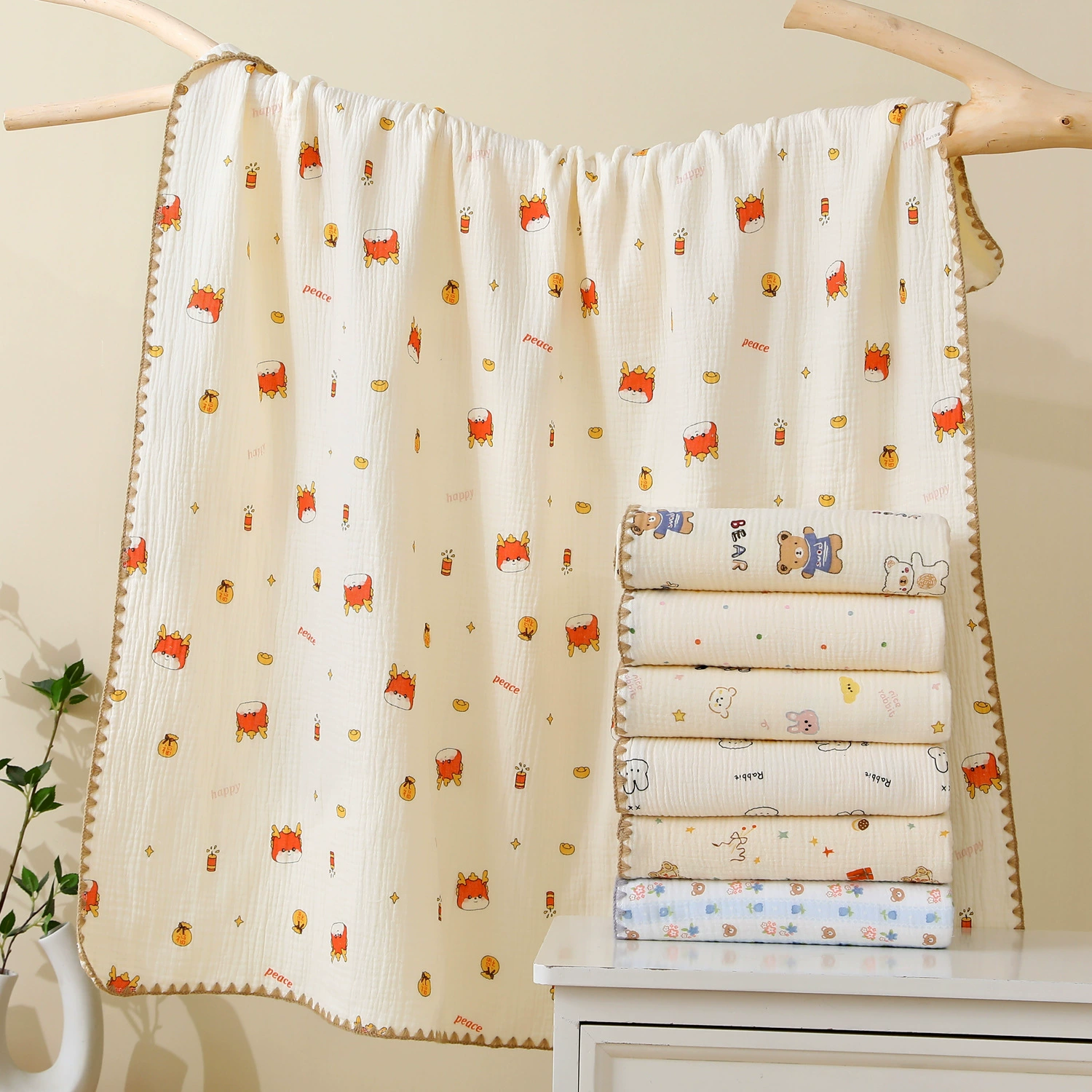 110*110 см зефир 4 слоя одеяла для детей