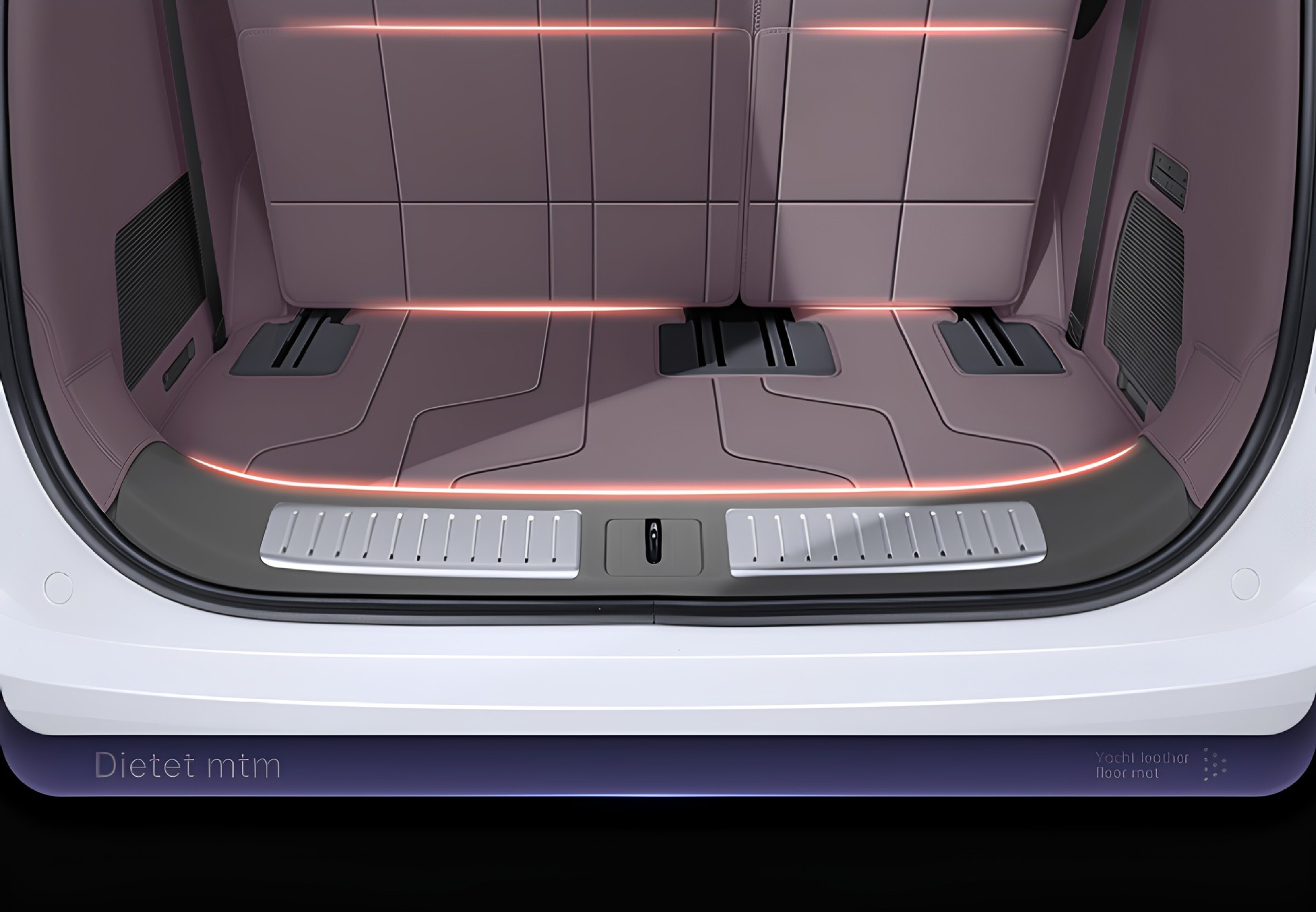 Suitable for Xpeng Gx Trunk Mat, Full Coverage 2026 Model Car Trunk Mat, Interior Carpet Mat, Modification Accessories