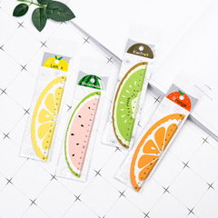 Creative small and fresh fruit ruler 15cm, cute wooden ruler for students, measuring and drawing tool, Korean stationery