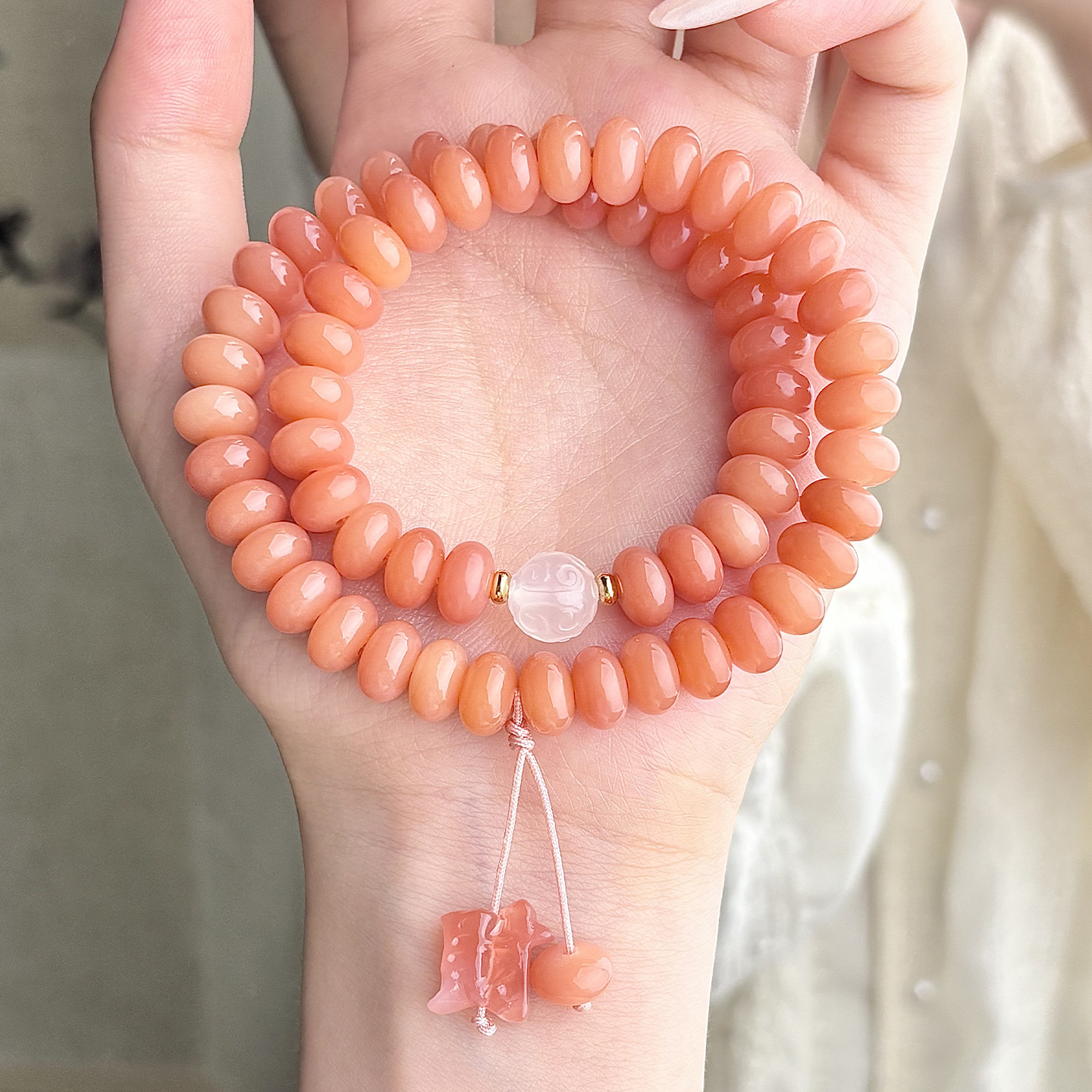 Songyanji [주판구슬 이중원] 9*6mm