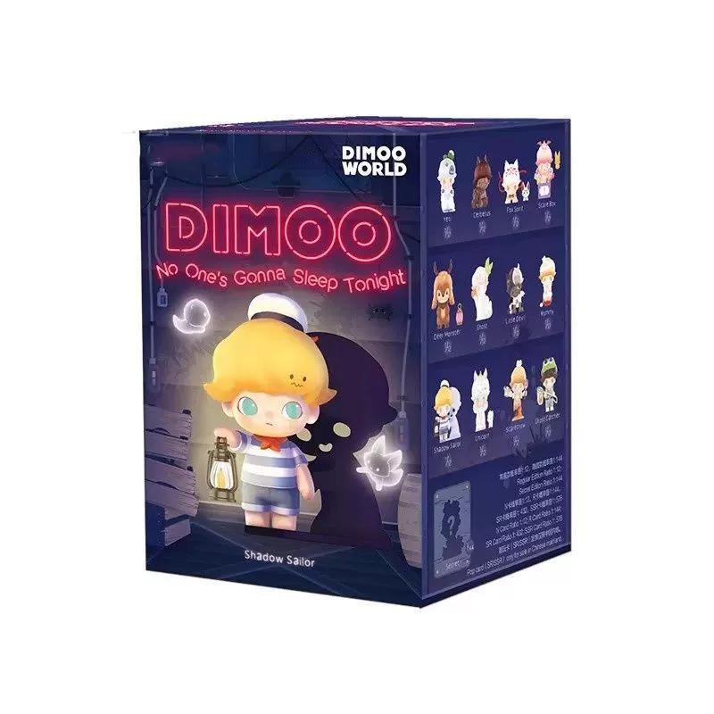 POPMART Слепая коробка DIMOO No Sleep Tonight серия ручной работы офисные украшения детские модные игрушки