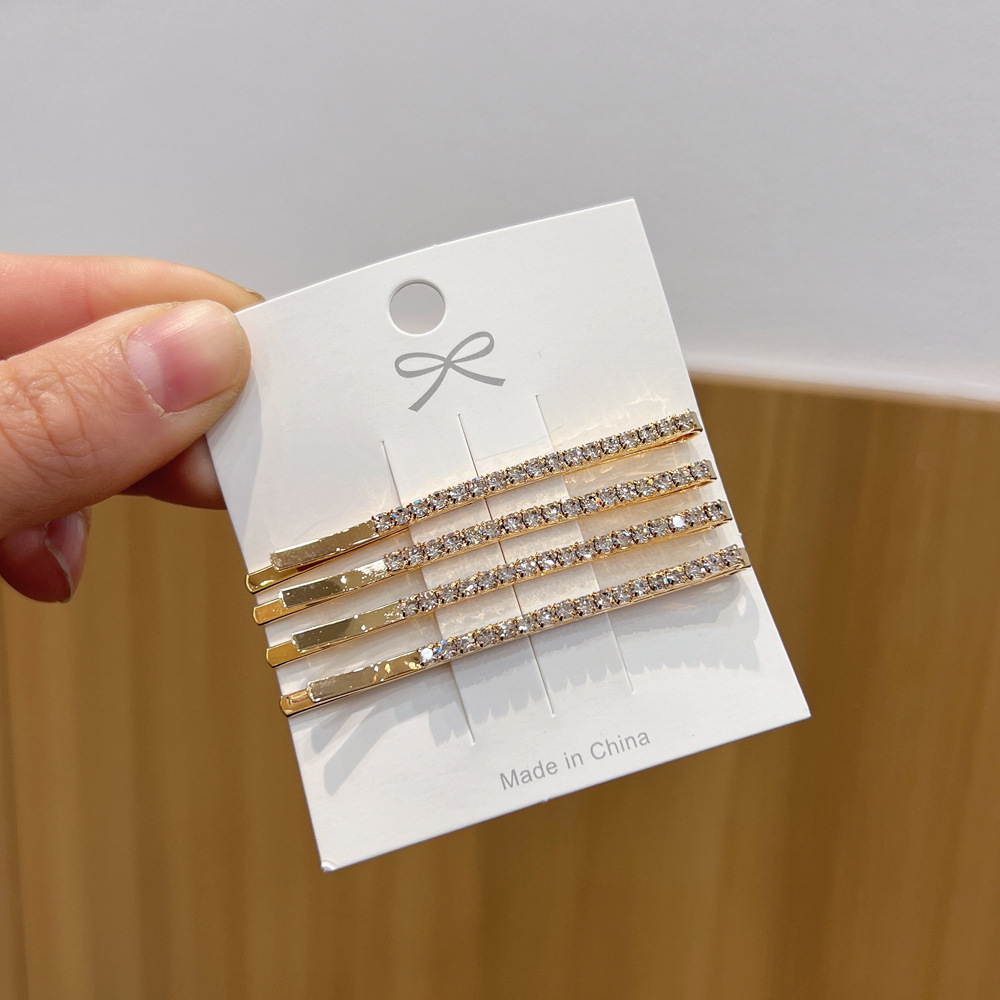 Solid Color Pattern Classic Style Commute Women's Solid Color Metal Plating Hair Clip