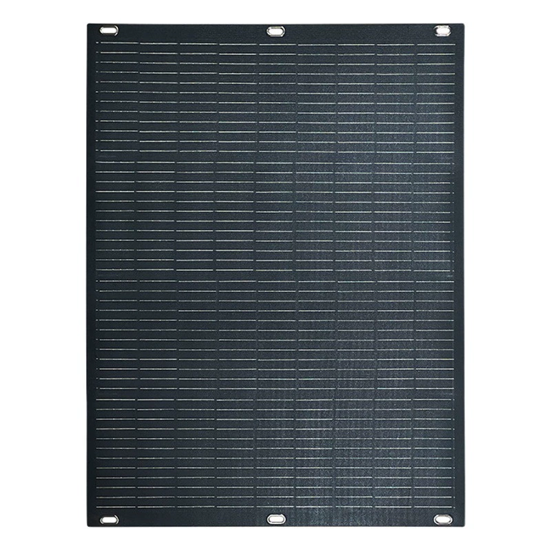 Солнечные гибкие фотоэлектрические панели для балкона с инвертором для подключения к сети, используемые в системах микроэнергетики для балконов.