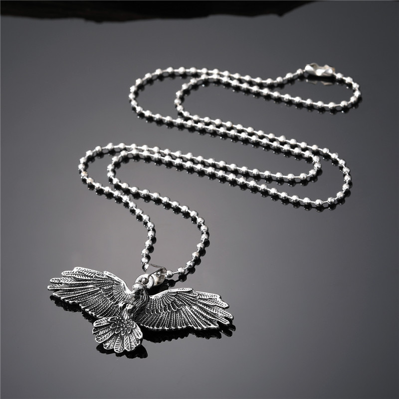 Fashion Eagle Snake Stainless Steel Alloy Plating Men's Pendant Necklace 1 Piece display picture 5