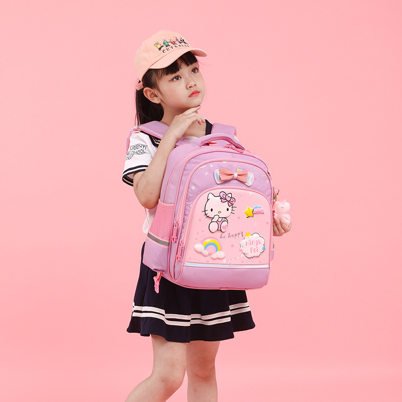 Mochila escolar con ruedas para niños de primaria con seis ruedas que pueden subir escaleras, mochila impermeable de gran capacidad y que reduce la carga para niñas de 1.º a 3.er grado