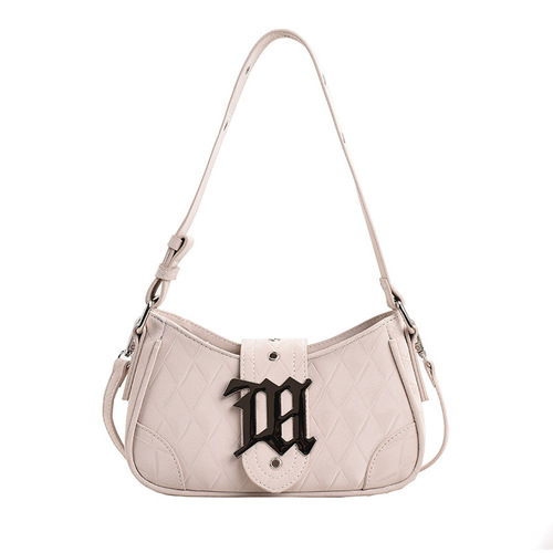 Underarm Bag for Women 2024 New French Niche High-End Single Shoulder Crossbody Bag Fashion Blogger Summer Baguette Bag