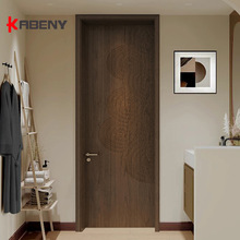 花图案肌理纹自然大气中式仿古风格木门榆木胡桃木红橡木纹室内门