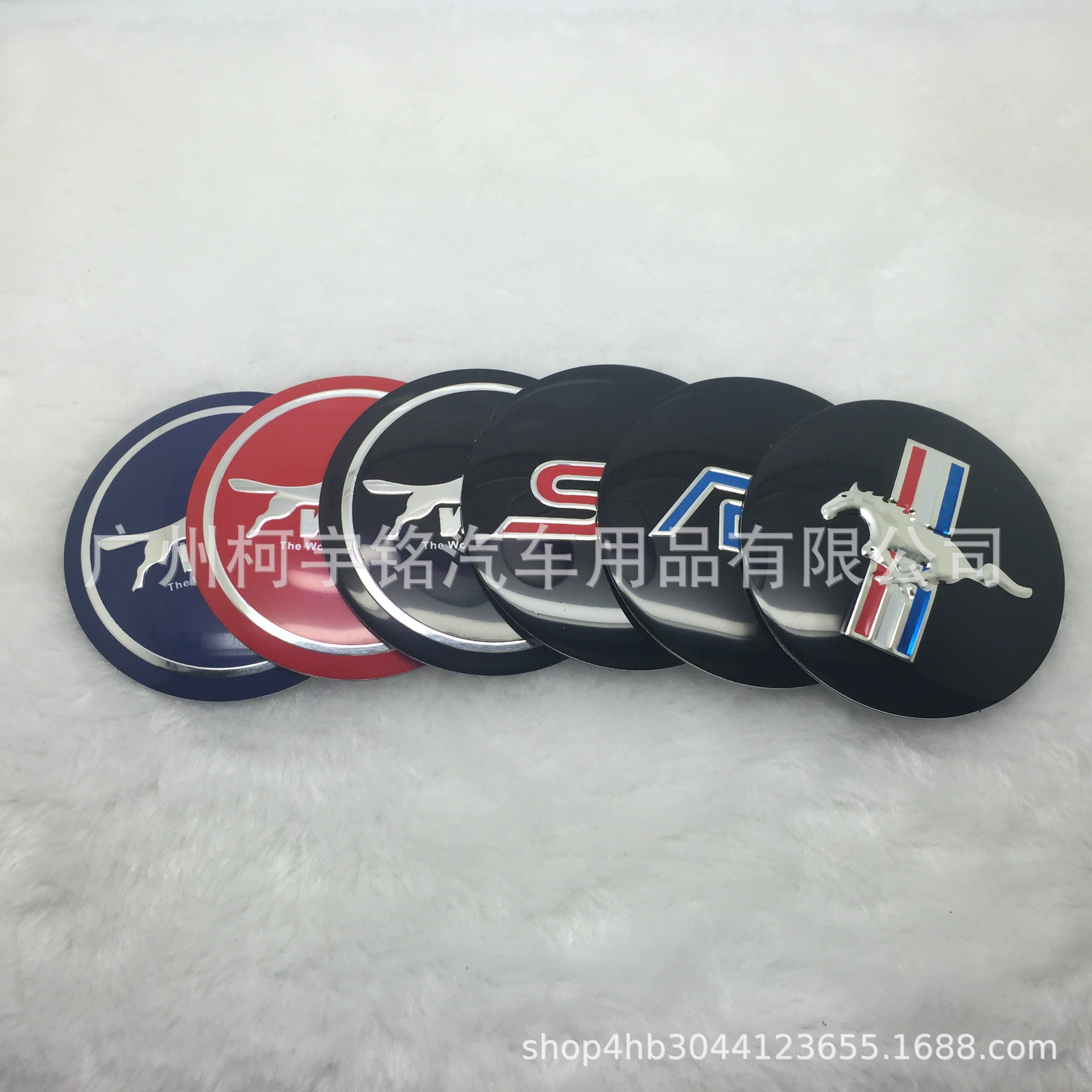 Подходит для Ford Крышка Ступицы Колеса декоративная наклейка WOLF Модифицированная стандартная наклейка на автомобиль Mustang RS ST56mm60mm65 мм